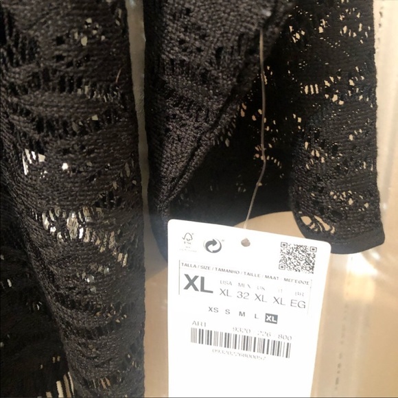 Zara Lace and Fringe Blouse - Picture 3 of 6